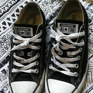 Black converse